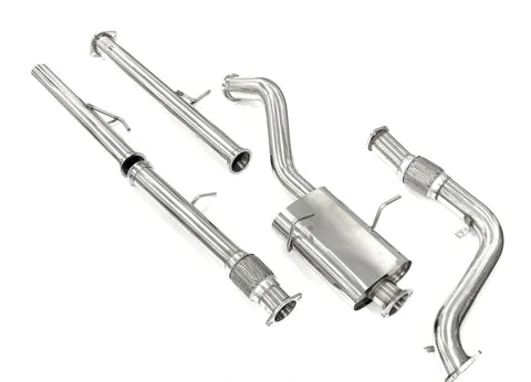 Ford Courier 1996 - 2006 2.5L 3" Stainless Steel Turbo Back Exhaust - Hybrid Street & 4x4