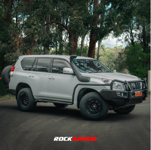 ROCKARMOR  ROCK SLIDERS / SIDE STEPS TO SUIT PRADO 150 2009-2024 - Hybrid Street&4x4