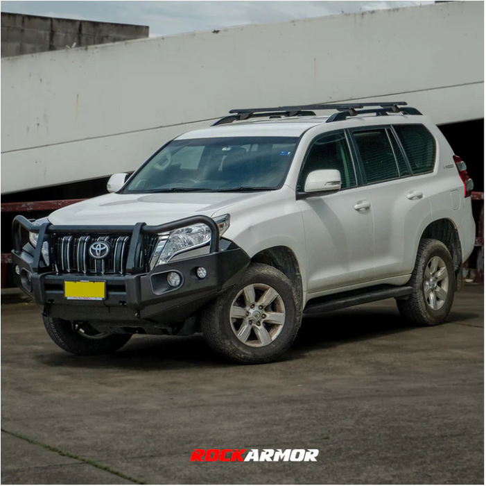 ROCKARMOR ELITE STEEL BULLBAR TO SUIT TOYOTA PRADO 150 TEAR DROP 2013-2017