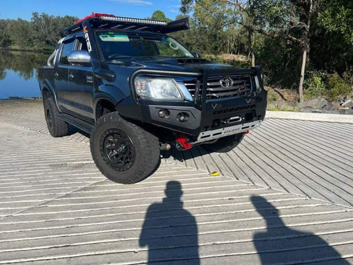 Rockarmor GT Hooped Steel Bull Bar to suit Toyota Hilux 2005 - 2014  Bar Replacement - Hybrid Street&4x4