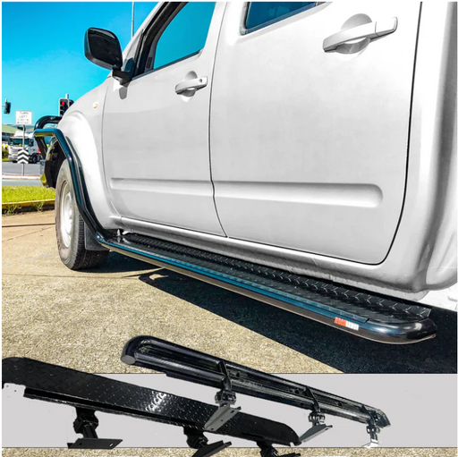 ROCKARMOR BRUSHBAR TO SUIT NISSAN NAVARA D40 2005-2015 - Hybrid Street&4x4