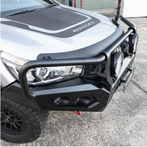 ROCKARMOR GT STEEL HOOP BULLBAR TO SUIT TOYOTA  HILUX BULLBAR 2015 -2020 - Hybrid Street&4x4