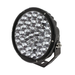 9" RND LED DRIVING LAMP COMBO BEAM 9-36V 160W 37 LEDs BLACK - Hybrid Street & 4x4