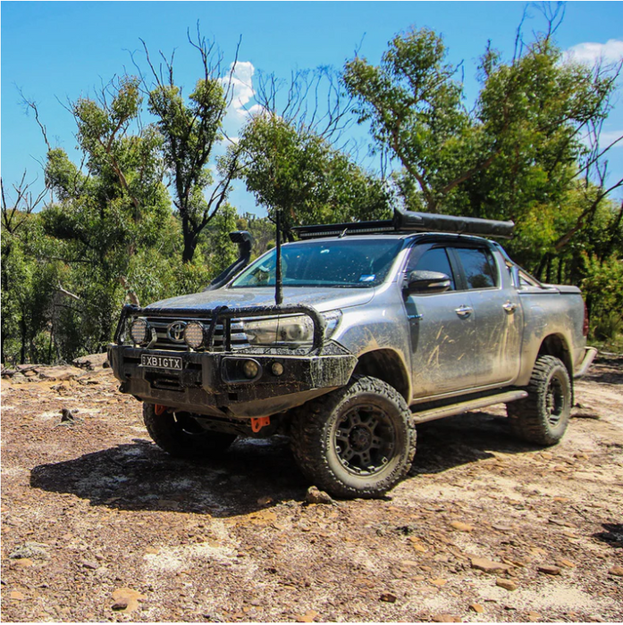 ROCKARMOR ELITE STEEL BULLBAR TO SUIT TOYOTA HILUX N80 2015-2020 (Full Bar Replacement)