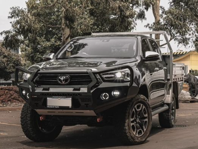 ROCKARMOR GT HOOP BULLBAR COMBO PACK TO SUIT TOYOTA HILUX 2020+