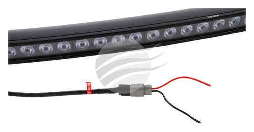 24 LED DRVNG LMP CURVD LGHTBAR FLOOD BEAM 30Deg 9-36V 240Watt - Hybrid Street & 4x4