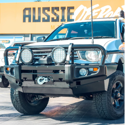 ROCKARMOR PREMIUM BULLBAR FRONTAL COMBO TO SUIT MITSUBISHI TRITON MN-ML 2006-2015 - Hybrid Street&4x4