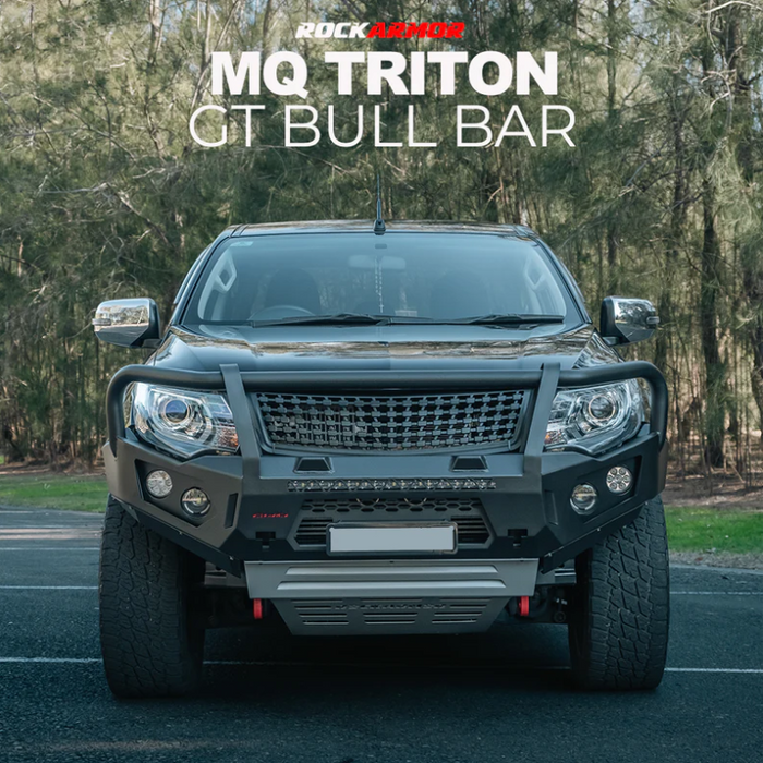 ROCKARMOR GT HOOP BULLBAR COMBO PACK TO SUIT MITSUBISHI MQ TRITON