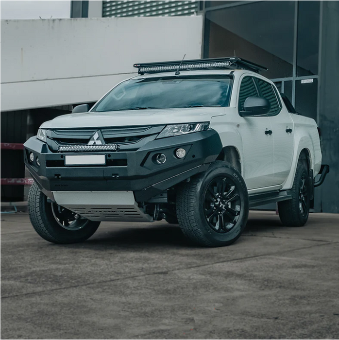 ROCKARMOR GT HOOPLESS BULLBAR COMBO PACK TO SUIT MITSUBISHI MR TRITON