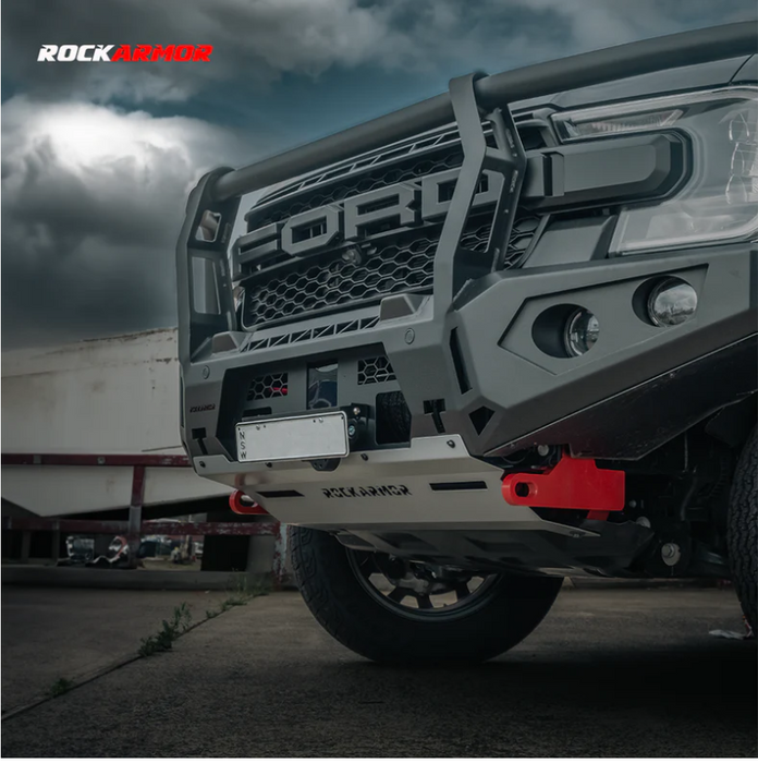 ROCKARMOR GT STEEL HOOP BULLBAR TO SUIT NEXT GEN FORD RANGER - Hybrid Street&4x4