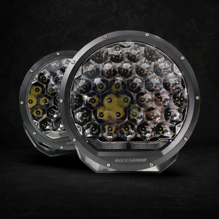 ROCKARMOR PHANTOM 9S LED DRIVING LIGHTS - Hybrid Street & 4x4