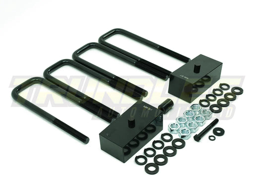 TRUNDLES 45MM LIFT BLOCK KIT TO SUIT N80 HILUX - Hybrid Street & 4x4