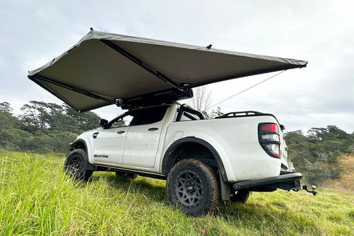 Fantail 180 Car Rooftop Awning - Hybrid Street&4x4