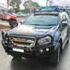 Rockarmor Elite Steel Bull Bar To Suit Isuzu D-MAX-MUX 2012-2020 (Bar Replacement Eyebrows) - Hybrid Street & 4x4