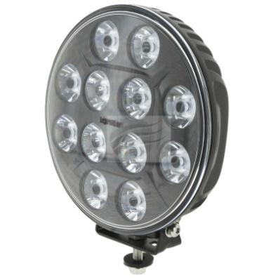 9" LED DRIVING LAMP SPOT BEAM 25Deg 9-36V 120 Watt BLCK FACE - Hybrid Street & 4x4