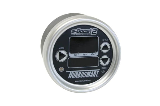 Turbosmart eBoost2 66mm Electronic Boost Controller (Black/Silver) - Hybrid Street & 4x4