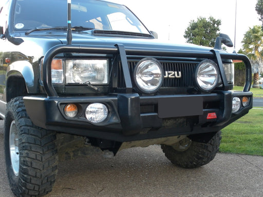 MCC 4X4 Falcon 707-02 Winch Bar for Isuzu Bighorn (Jackaroo) 1992 - 1997 (With Bracket Kit) - Hybrid Street & 4x4