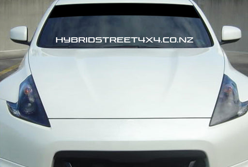 Hybrid Window Banners - Hybrid Street & 4x4