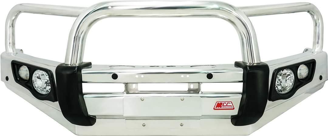 MCC Falcon 707-01AL Aluminium Triple Loop Winch Bar - Hybrid Street & 4x4