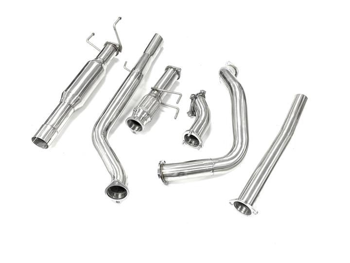 Ford Mustang GT (2015-2017) V8 5L 3" Stainless Exhaust System - Hybrid Street & 4x4